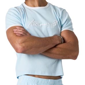 TEAMM8 M.V.P. Retro Cropped Tee TC-CTRTO Arctic Blue