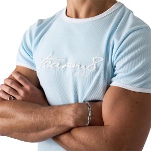 TEAMM8 M.V.P. Retro Cropped Tee TC-CTRTO Arctic Blue