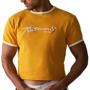 TEAMM8 M.V.P. Retro Cropped Tee TC-CTRTO Marigold