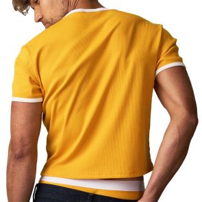 TEAMM8 M.V.P. Retro Cropped Tee TC-CTRTO Marigold