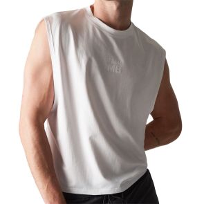 TEAMM8 Strike Box Muscle Tank 2.0 TC-MTST2 White