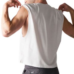 TEAMM8 Strike Box Muscle Tank 2.0 TC-MTST2 White