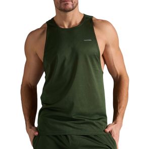 TEAMM8 S.S.C. Mesh Tank TC-TKSSC Forest Green