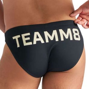 TEAMM8 Arena Bikini Swim Brief TS-BKARENA Black