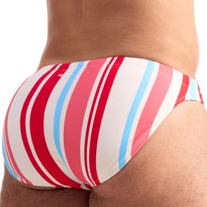 TEAMM8 Cabana Bikini Swim Brief TS-BKCBN Pink
