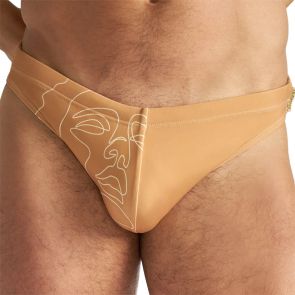 TEAMM8 Kouros Bikini Swim Brief TS-BKKOUROS Dune