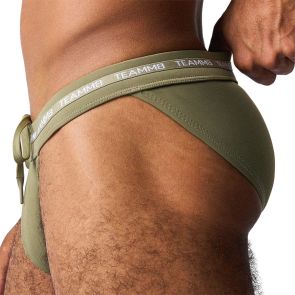 TEAMM8 Ultra Sports Swim Brief TS-SSBUTA Army