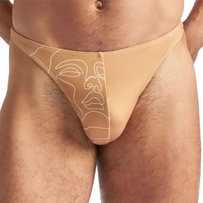 TEAMM8 Kouros Swim Thong TS-TGKOUROS Dune