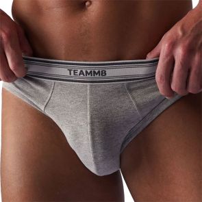 TEAMM8 Cotton Classic Brief TU-BF2CLASS Grey