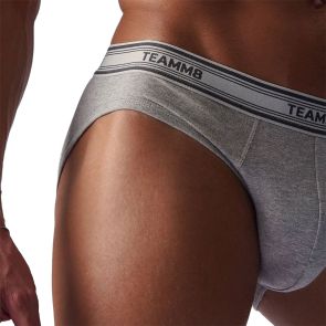 TEAMM8 Cotton Classic Brief TU-BF2CLASS Grey