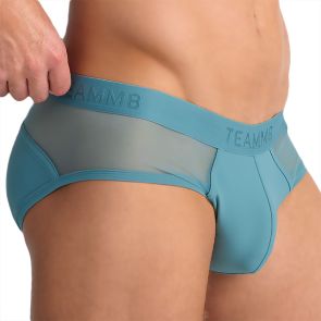 TEAMM8 Score Sheer Brief TU-BFSCORE3 Teal