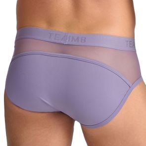 TEAMM8 Score Sheer Brief TU-BFSCORE3 Lilac Dusk