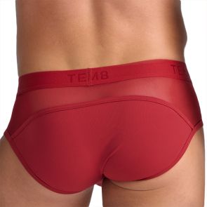 TEAMM8 Score Sheer Brief TU-BFSCORE3 Jester Red