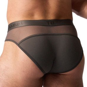 TEAMM8 Score Sheer Slim Brief TU-BFSCR Pewter
