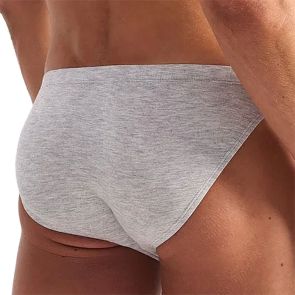 TEAMM8 Body Bamboo Bikini Brief TU-BKBODY2 Grey Marle