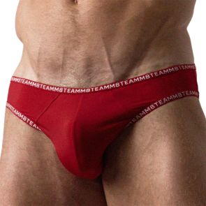 TEAMM8 Glide Bikini Brief TU-BKFGLD Vermillion