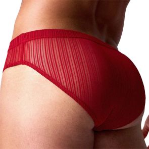 TEAMM8 Romeo Sheer Bikini Brief TU-BKROM Cherry