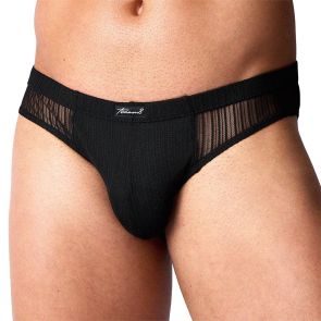 TEAMM8 Romeo Sheer Bikini Brief TU-BKROM Noir