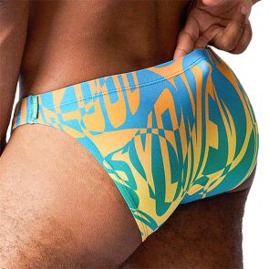 TEAMM8 Harbour City Bikini Swim Brief TU-BSBHBC Tropical