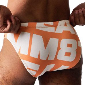 TEAMM8 Headliner Bikini Swim Brief TU-BSBHDL Orange
