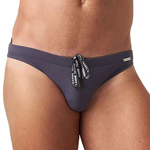 TEAMM8 Statement Bikini Swim Brief TU-BSBSTM Gunmetal