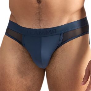 TEAMM8 Score Sheer Slim Jockstrap TU-JK2SCORE Navy