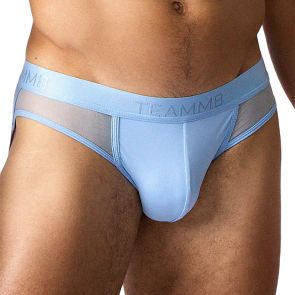 TEAMM8 Score Sheer Slim Jockstrap TU-JKSCR Arctic Blue