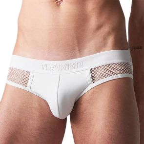 TEAMM8 Edge Net Jock/Thong TU-JTEDG Chalk