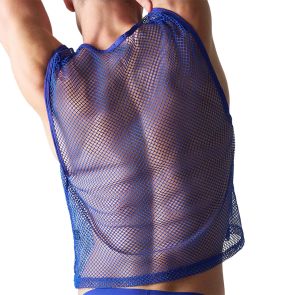 TEAMM8 Edge Net Muscle Tank TU-MCTEDG Ultramarine