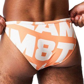 TEAMM8 Headliner Micro Swim Brief TU-MSBHDL Orange