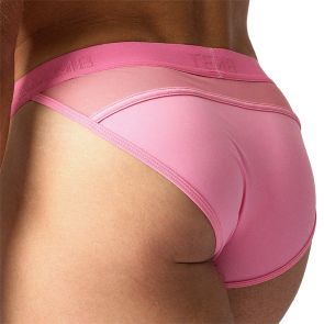 TEAMM8 Score Sheer Sports Brief TU-SBSCR Blush
