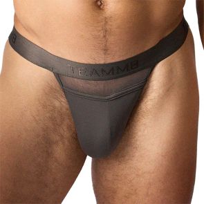 TEAMM8 Score Sheer Sports Brief TU-SBSCR Pewter