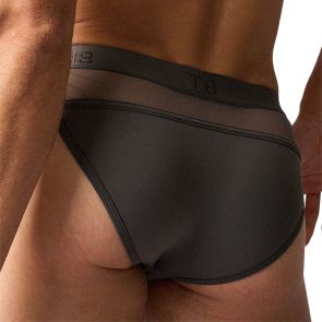 TEAMM8 Score Sheer Sports Brief TU-SBSCR Pewter