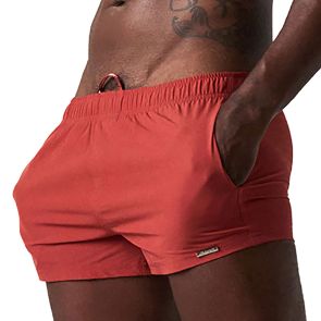 TEAMM8 Statement Swim Short TU-SSTSTM Terracotta