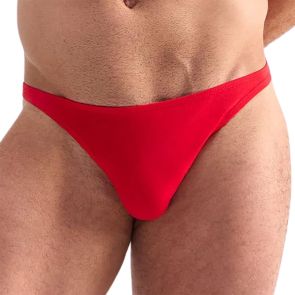 TEAMM8 Flirt Cotton Thong TU-TGFLRT Crimson