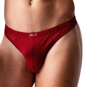 TEAMM8 Romeo Sheer Thong TU-TGROM Cherry