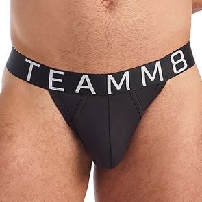 TEAMM8 Spartacus Thong TU-TGSPART Black