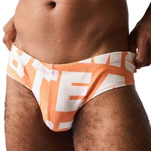 TEAMM8 Headliner Wide Swim Brief TU-WSBHDL Orange