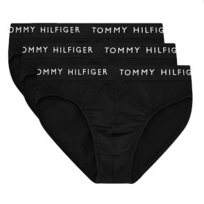 Tommy Hilfiger Recycled Cotton Briefs 3-Pack Black