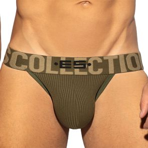ES Collection Recycled Rib Jock UN494 Khaky