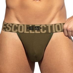 ES Collection Recycled Rib Band Thong UN557 Khaky
