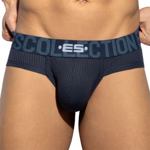 ES Collection Recycled Rib Brief UN570 Navy