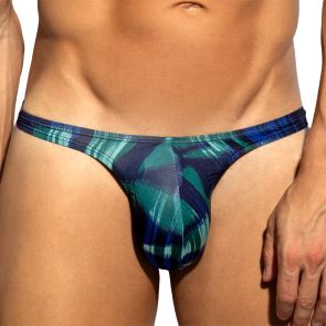 ES Collection Abstract Mini Thong UN691 Green