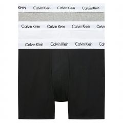 Calvin Klein Cotton Stretch Boxer Brief 3-Pack NB1770 Black/White/Grey