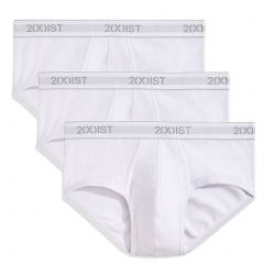 2xist Essentials Contour Pouch Brief 3-Pack 20303 White