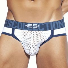 ES Collection Open Mesh Jock UN376 White