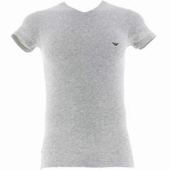 Emporio Armani V-Neck T-Shirt 110810 Grey Marle