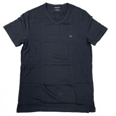 Emporio Armani Cotton V-Neck T-Shirt 111028 7A722 Dark Grey