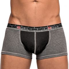 Male Power Reversible Mini Short 133-237 Grey