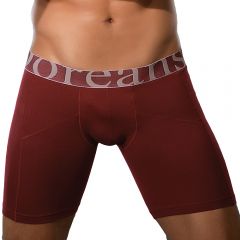 Doreanse Long Boxer Briefs 1782 Bordeaux